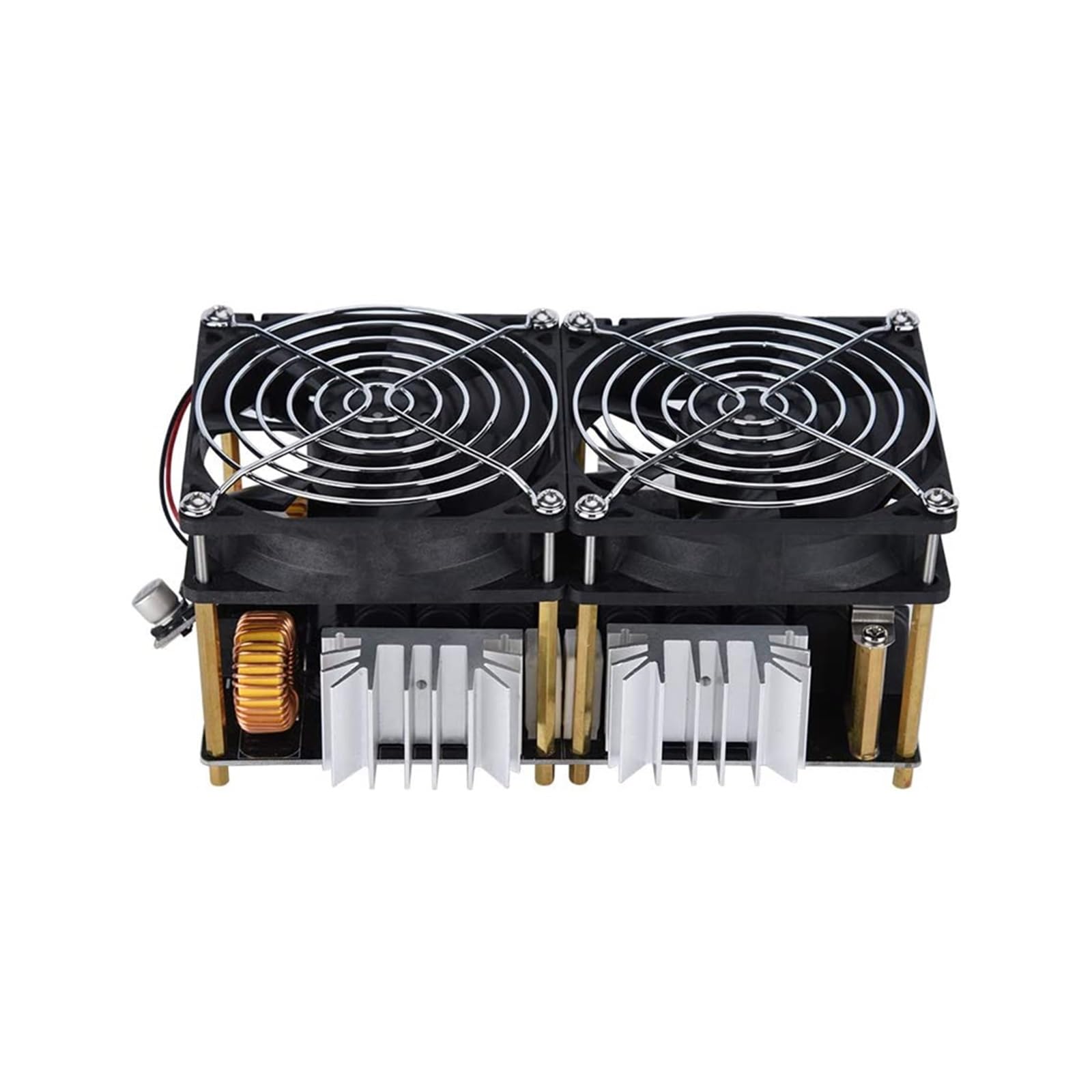 Nagrzewnica indukcyjna 40A 12 V-48 V 1800 W ZVS moduł płyty nagrzewania indukcyjnego Flyback sterownik podgrzewacz DIY moduł nagrzewania indukcyjnego wysokiej częstotliwości
