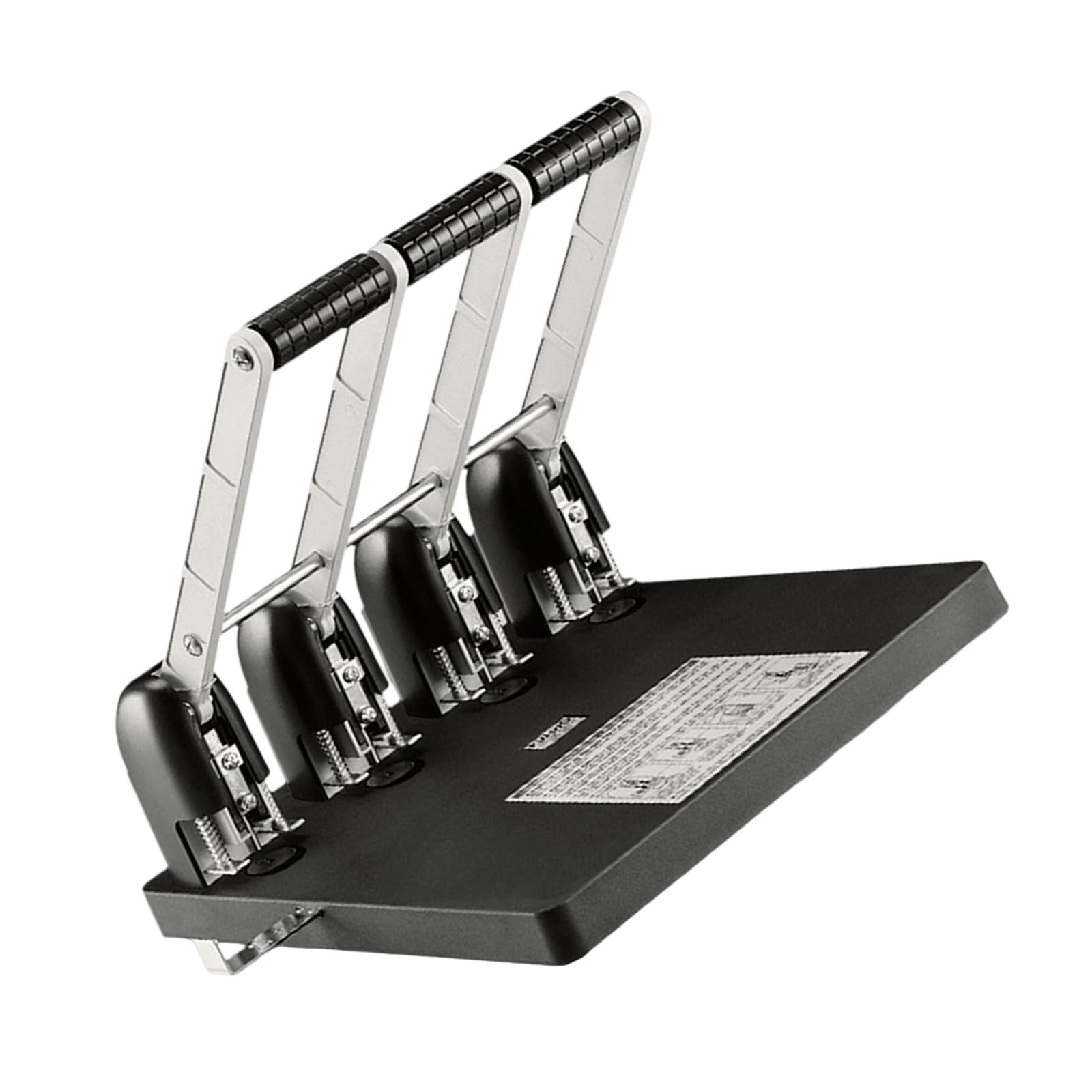 Puncher di carta del foro della maniglia ergonomica di capacità elevata di 150 fogli della perforatrice 4 del foro di dovere 4 per ed uso industriale