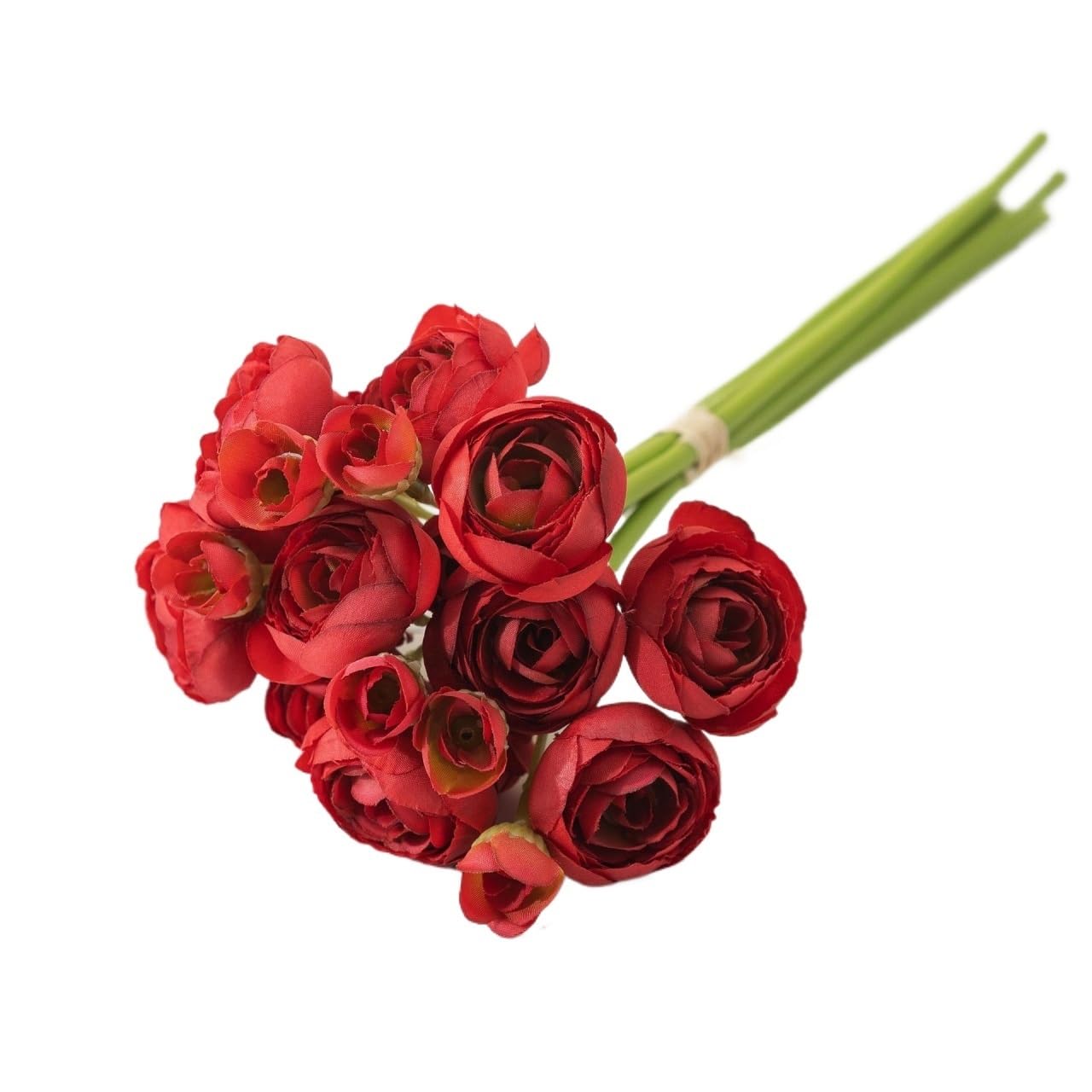 HONKERW fake flowers Artificial Flower Faux Silk Flowers for DIY Bouquet Bulk Fake Wedding Filler Flowers for Centerpieces artificial(Color5)