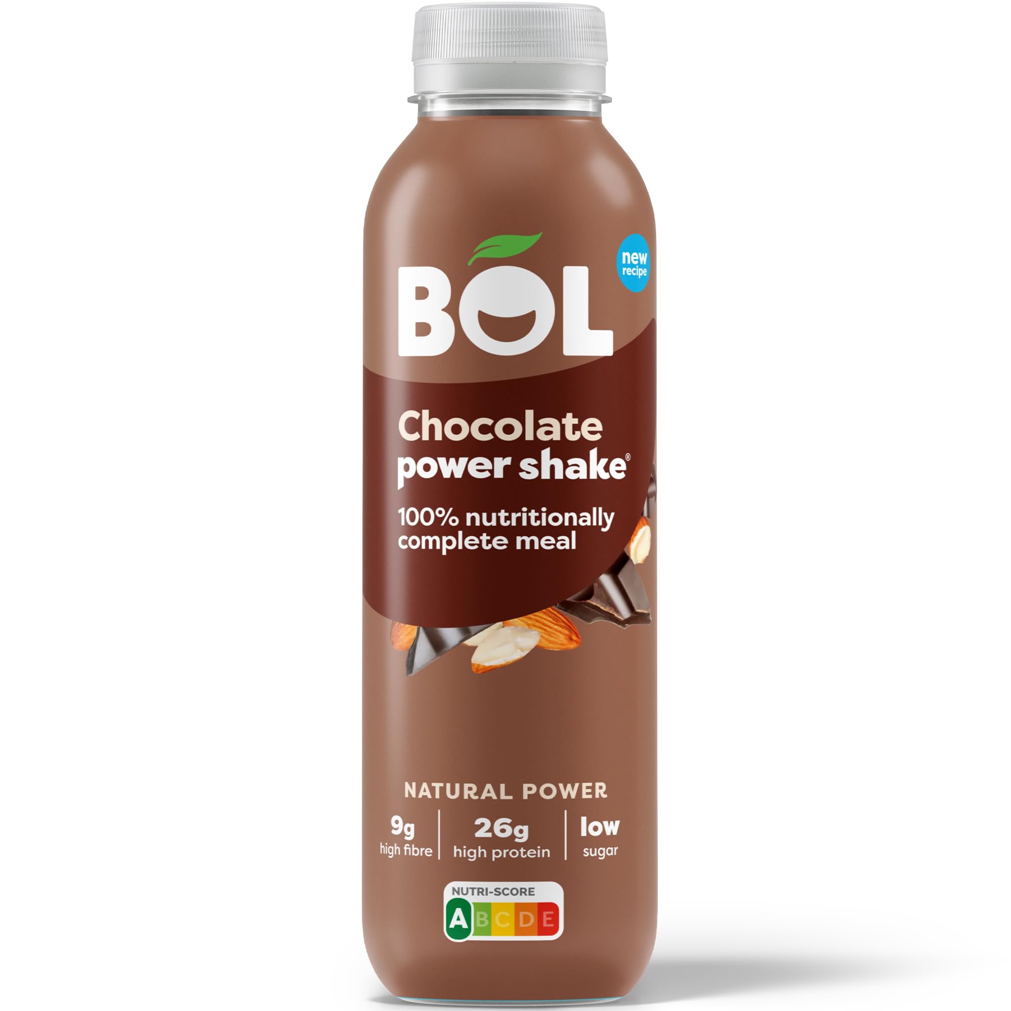 BOL Chocolate Power Shake, 410g – Ready-to-Drink Complete Meal