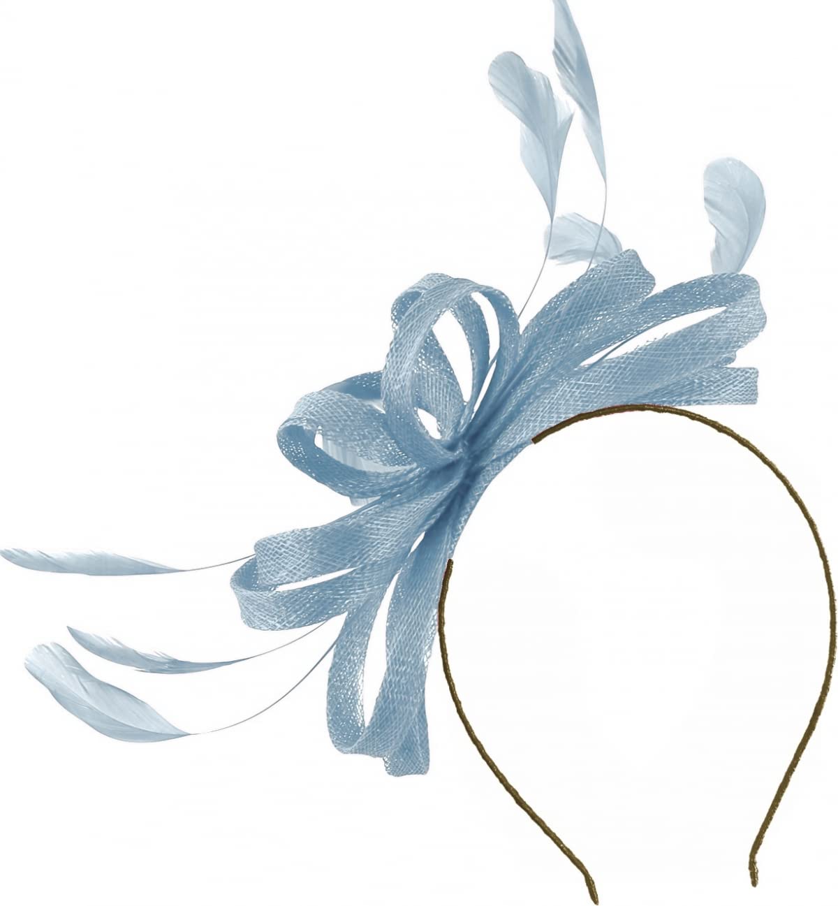 FailsworthMillinery Sinamay Loops Fascinator