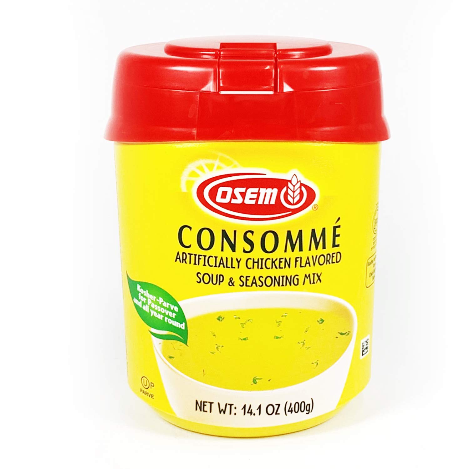 Consomme Chicken Soup & Seasoning Mix by Osem, 14.1 oz (4)