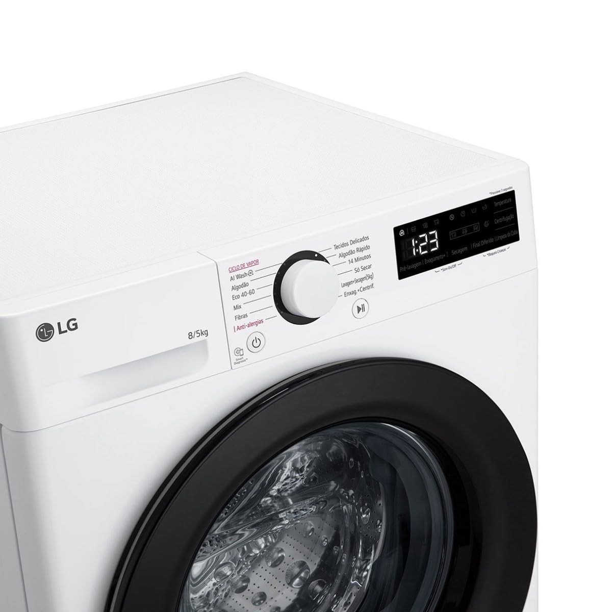 Lavasciuga LG F2DR5S8S6W 8KG 1200RPM Bianca