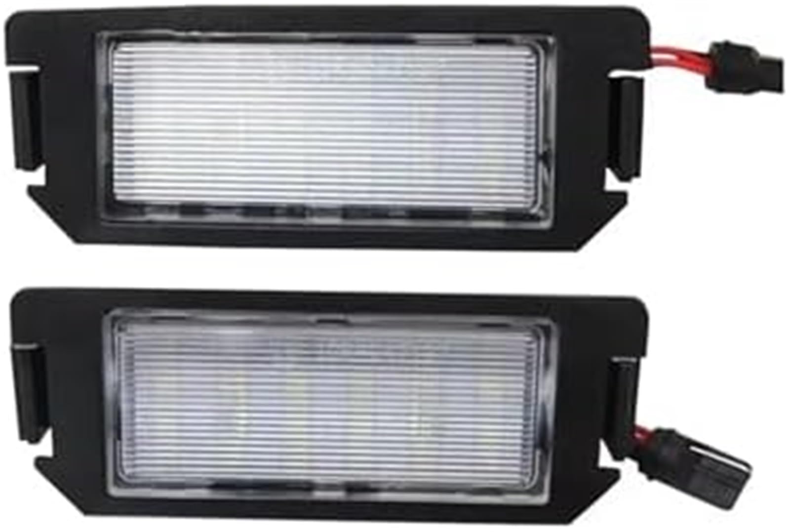 Lampa rejestracyjna pojazdu Lampka tablicy rejestracyjnej, dla Kia Rio Soul Picanto Lampy oświetlenia 2 szt. Led