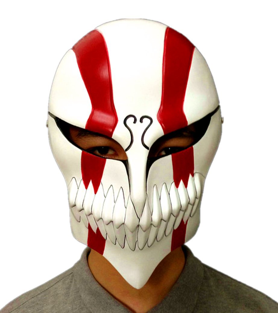 Buy Gmasking Resin Hollow Ichigo Kurosaki Cosplay Halloween Mask
