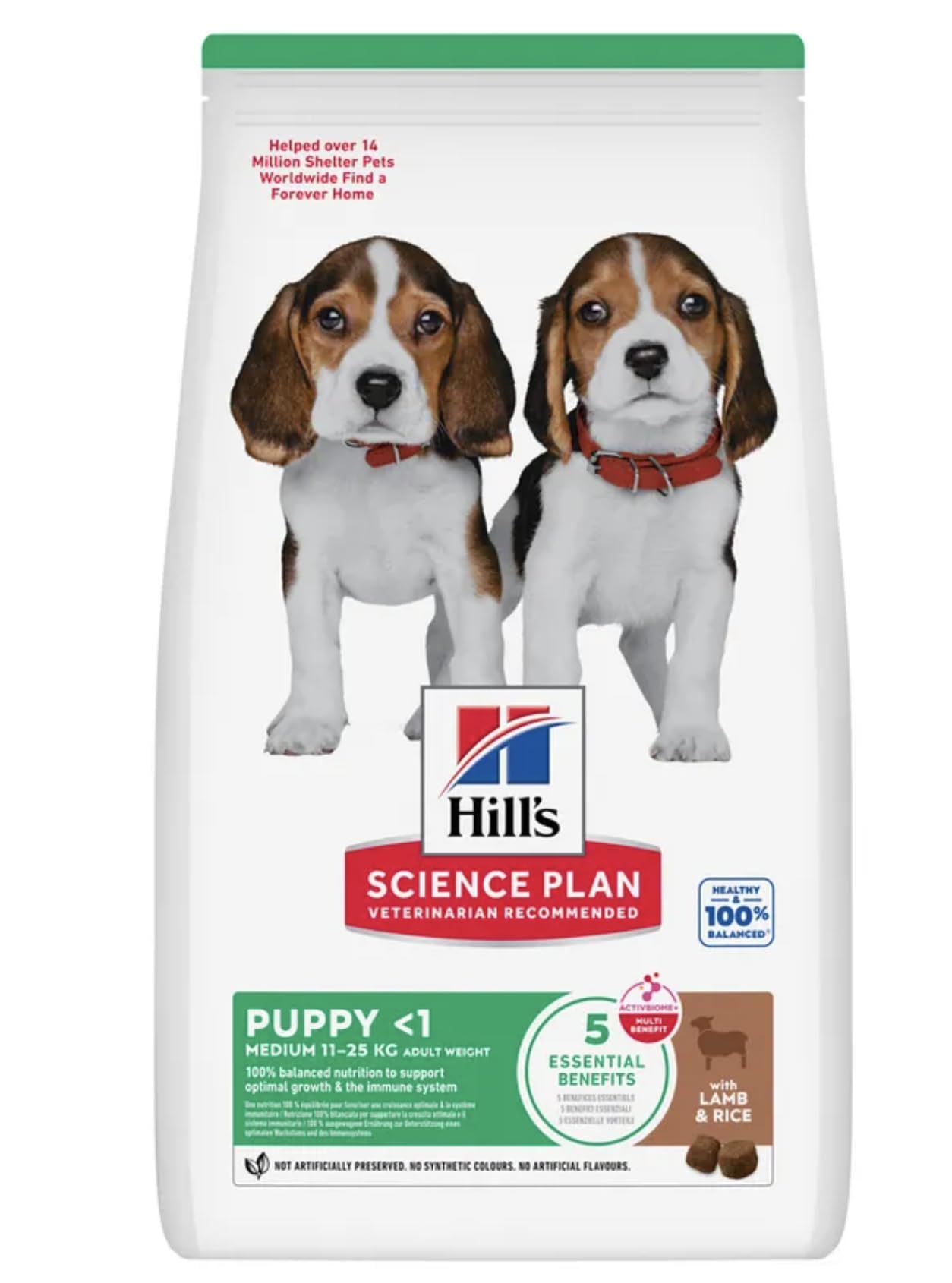 Hill's Canine Puppy Lamb & Rice Comida para Perros - 12000 gr