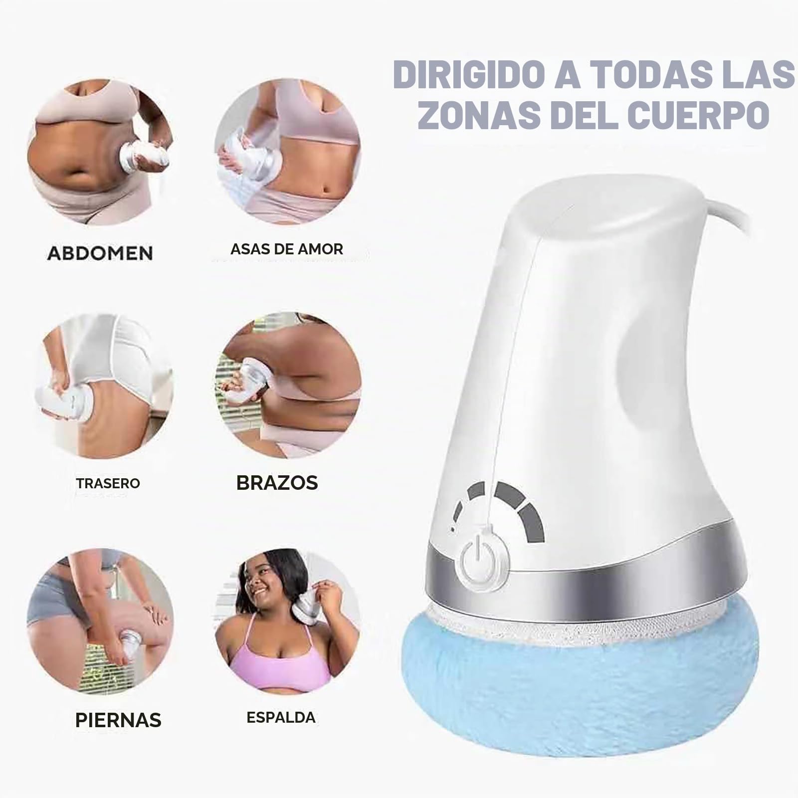 Nordicsculpt Body Sculpt 1.0, Masajeador Anticelulítico de Mano, Máquina para Esculpir el Cuerpo con Calor, Elimina la Celulitis, Ayuda a Descomponer la Grasa, Esculpe una Figura Perfecta (1PC)