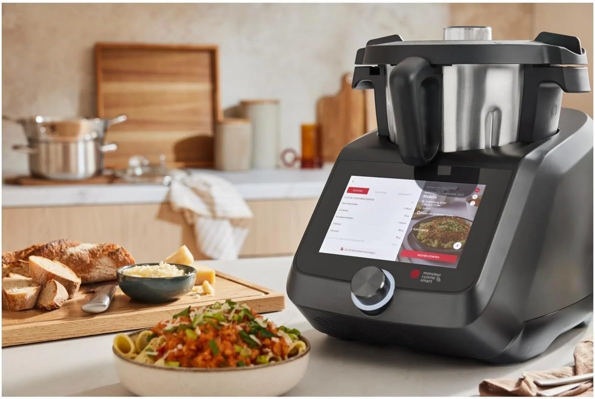 SILVERCREST® KITCHEN TOOLS Monsieur Cuisine Smart SKMS 1200 C1, antracite opaco