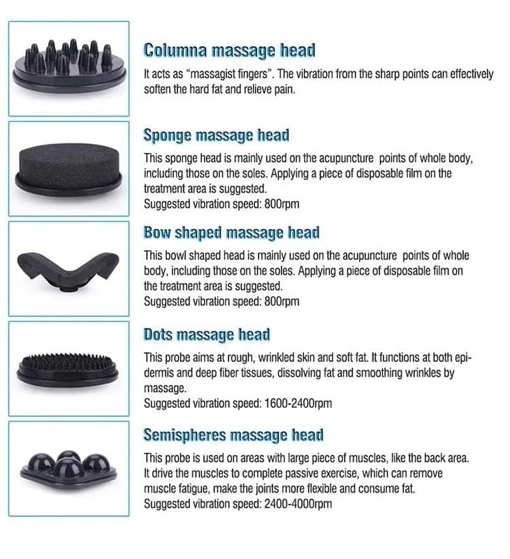 RA Products G5 muscle vibration massage body shaped instrument G5 Body Massage 5 Massage Head Anti Cellulite Body Slimling Machine Without Stand RA Products G5 muscle vibration massage body shaped instrument G5 Body Massage 5 Massage Head Anti Cellulite Body Slimling Machine Without Stand