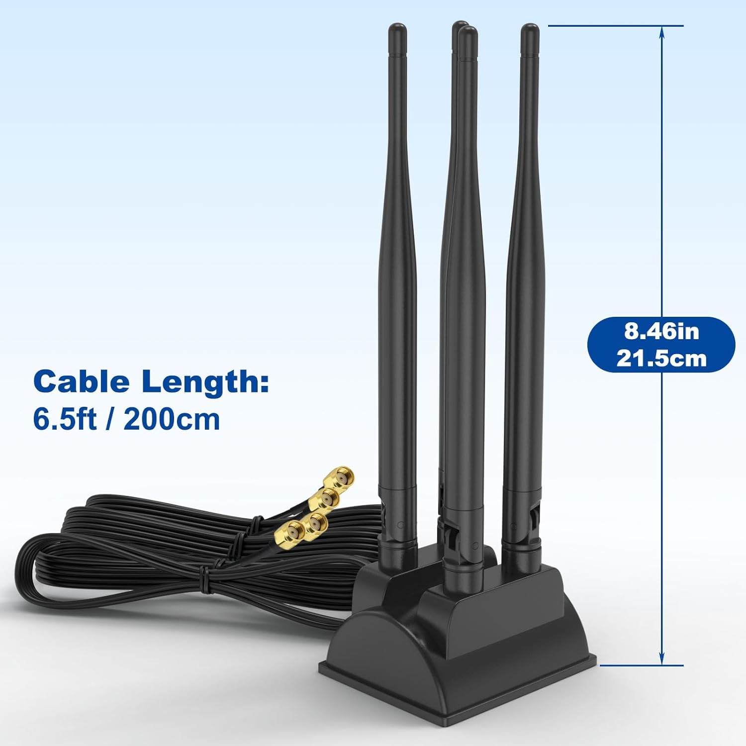 Amazon.com: Eightwood Dual Band WiFi 6 Antenna 2.4GHz 5GHz, 4 RP