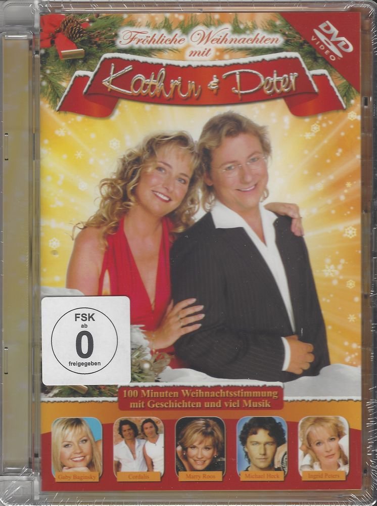 DVD Kathrin & Peter Fröhliche Weihnachten villancicos alemanes música navideña