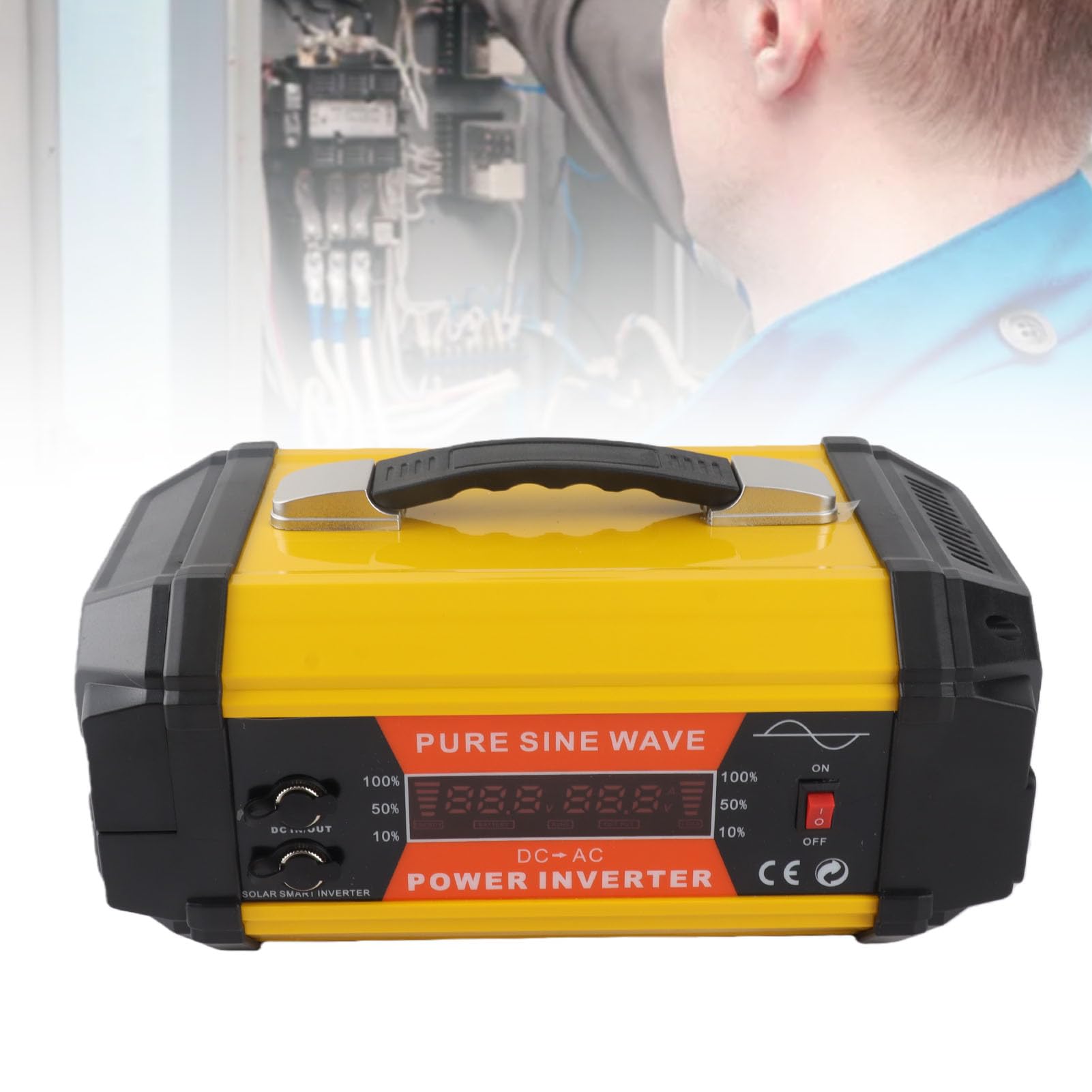 Tangxi Konwerter Samochodowy Dużej Mocy 1000 W z Portami Szybkiego ładowania USB do Użytku Przez Osoby Udzielające Pierwszej Pomocy W Podróży
