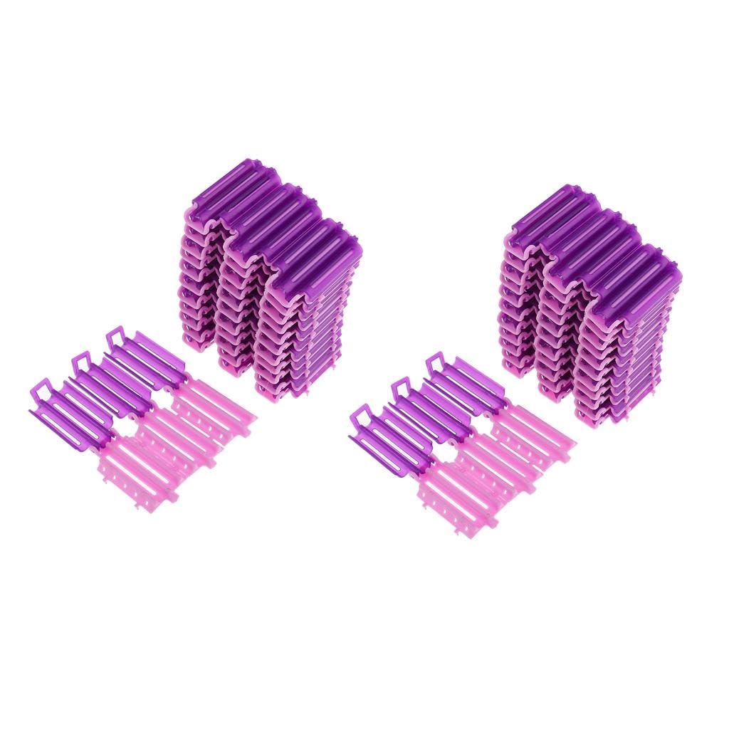 CALANDIS™ 72 Pieces Hairdressing Styling Wave Perm Rod Corn Hair Clip Curler DIY Tools | Hair Care & Styling-image-14