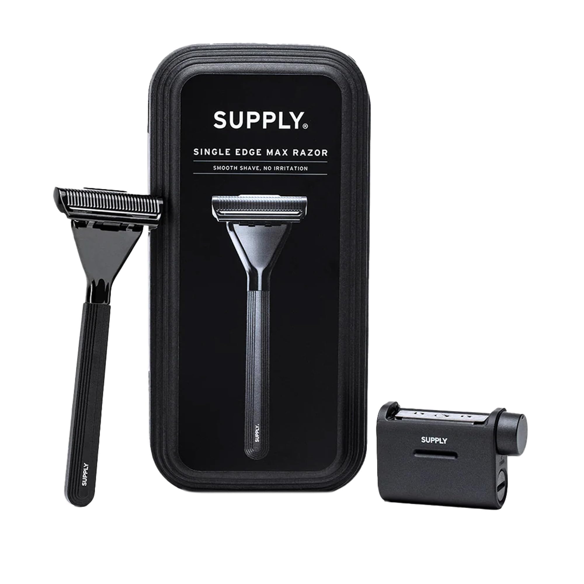 Amazon.com: SUPPLY Single Edge Max Razor for Men – Premium Metal