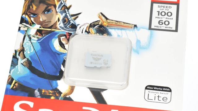 Nintendo Switch 64GBSDカード付き microSDXC64GB（SDカードアダプター付き） | Switch用 周辺機器