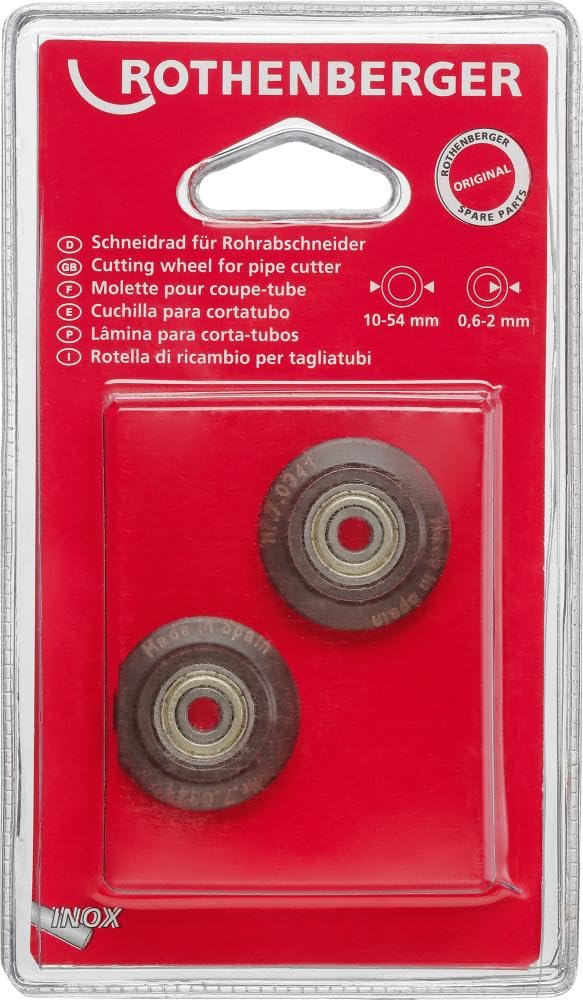 ROTHENBERGER 70341-2 cuchillas inox cortatubos 753