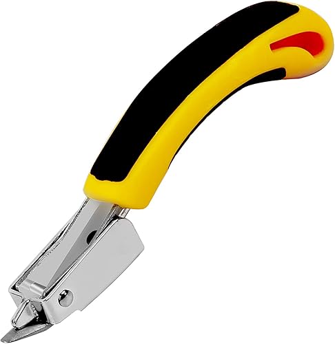 Miniatura 5 de KEILEOHO 2 alicates de lona con 2 removedores de grapas, alicates de estiramiento de lona de acero inoxidable con mango de retorno de resorte para