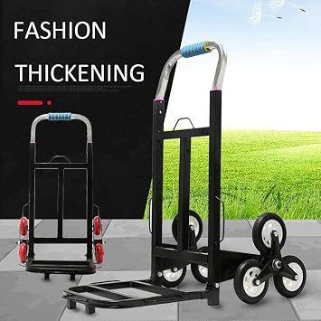 Stainless Steel Folding Fishing Barrows and Trolleys with Anti Puncture PVC Wheels and 100 kg Capacity Trolleys with Wheels for Wheelbarrow, Sack Truck and Trolley Wheels (Style #6) (Style #5)