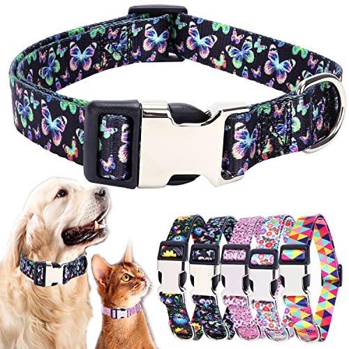 Collar de perro multicolor para paseos diarios con cachorros pequeños y medianos 4