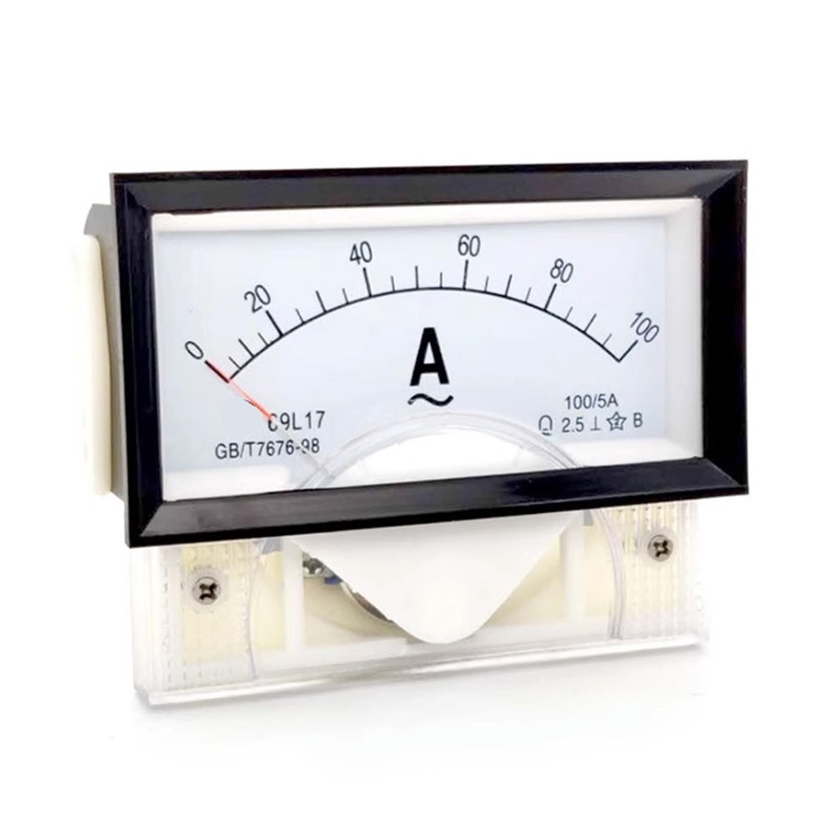 Ampèremètre de tableau AC 69L17-A boîtier robuste 50A - 6