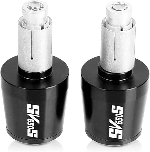 78" 0.866 in manillar de motocicleta empuñaduras extremo barra tapa tapón extremo para Suzuki SV 650 SV 650S SV650 SV650S 2003 2004 2005 2006-2012