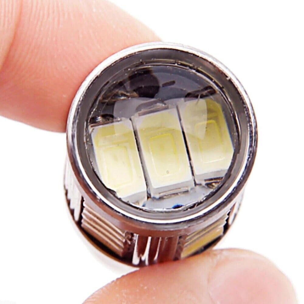 5x LED żarówki 12V białe światła pozycyjne migające wsteczne 33 SMD BA15S 1156 (P21W) 180°