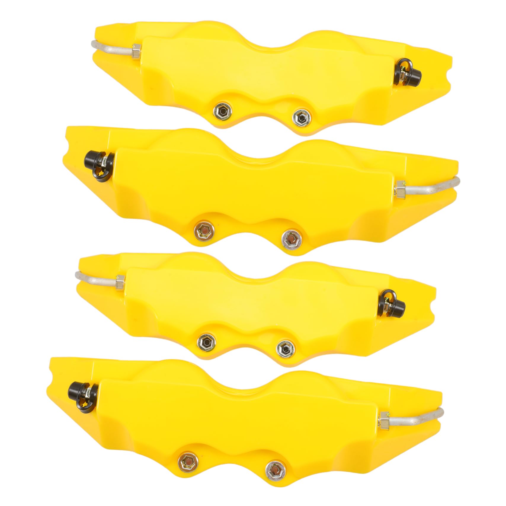 Couverture des Étriers De Frein Kit De Couvercles D’Étrier De Frein 3D 2 Ensembles Protection Complète Installation Facile pour Voiture Course Et Modifications Auto