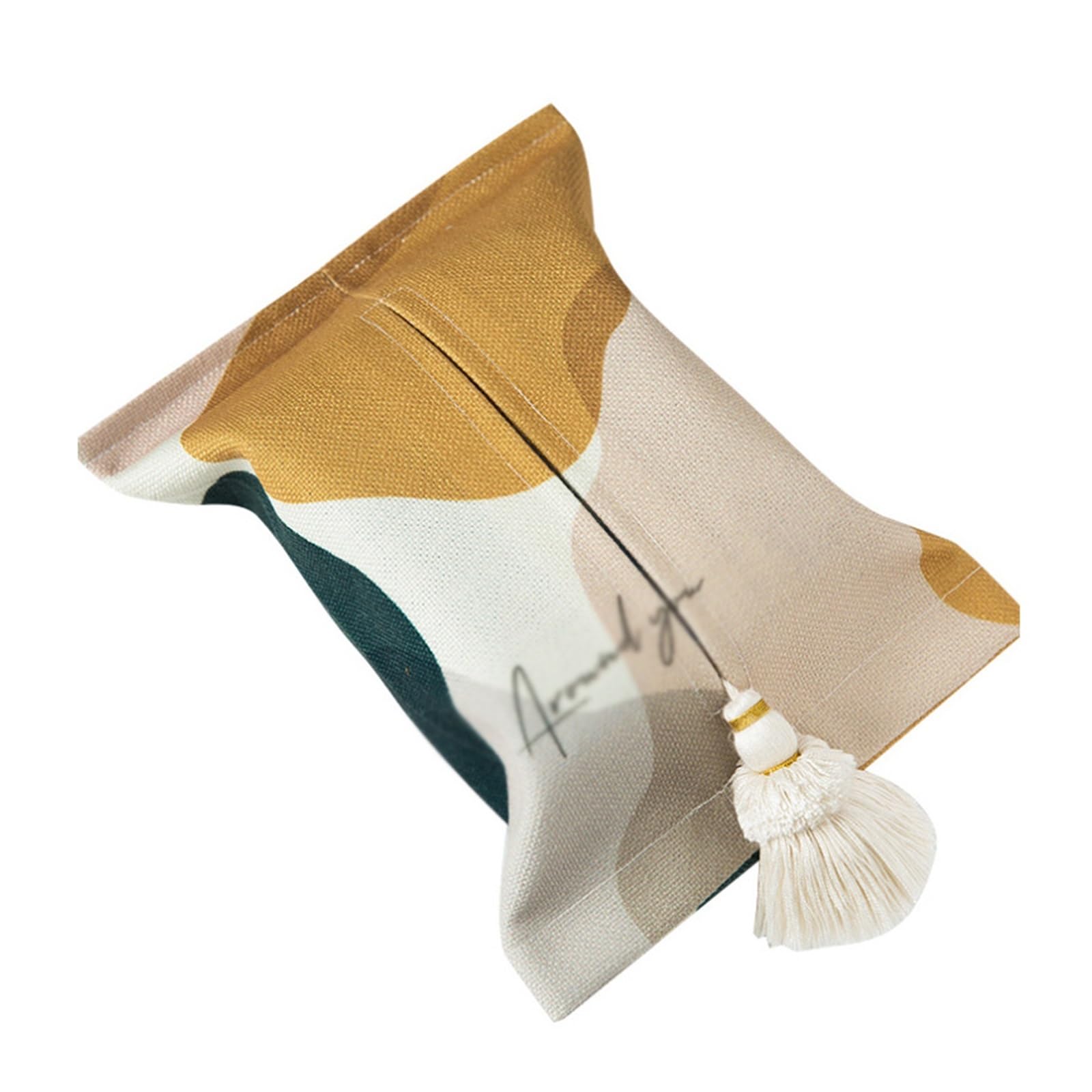 Sac en toile de papier hygiénique et mouchoirs suspendu pour voiture et maison