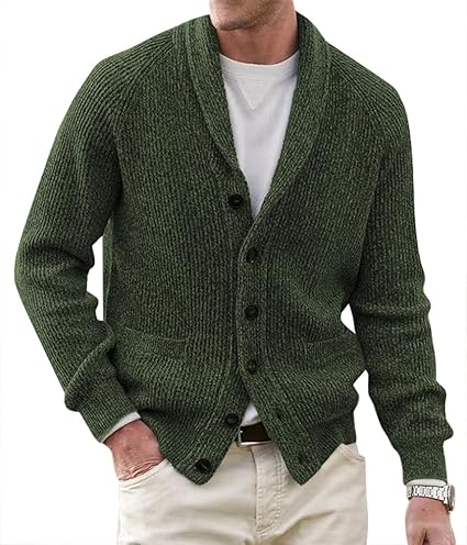 Generisch Pull Cardigans Pour Hommes Hiver Col Mi-haut Maillot De Corps épais Pull à Col Rond Grandes Tailles Mode Homme Pas Cher Pull D'hiver Homme Pull Chaud En Tricot Pour Homme, Bleu