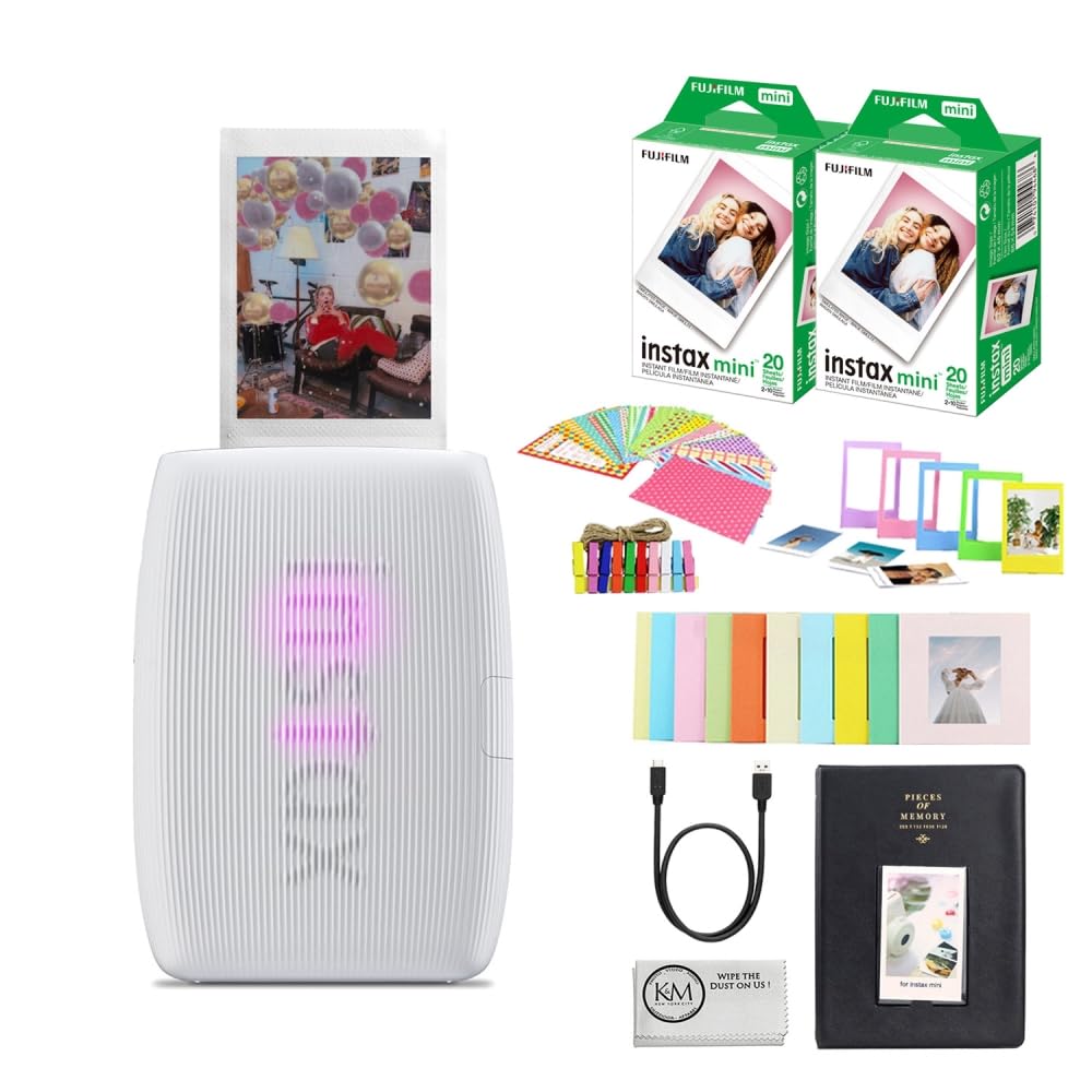 富士フイルム - intax mini link 3 white Amazon.com : FUJIFILM INSTAX Mini Link 3 Smartphone Printer