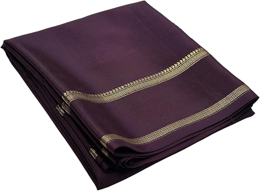RAJMALA Luxurious Attactive Semi Mysore Silk Women's Beautiful Zari Woven Border &amp; Unstitched Blouse
