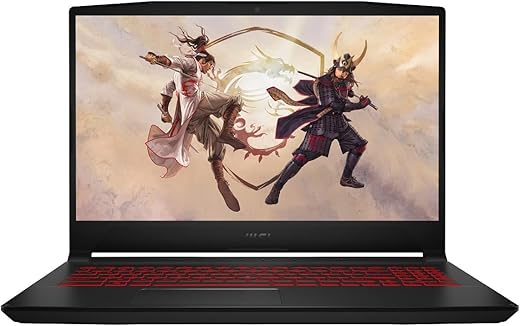 MSI Katana GF66 Gaming laptop (11UK-081UK/082UK) - 15.6 Inch FHD 144 Hz, i7-11800H, 16 GB, 512 GB SSD, NVIDIA GeForce...