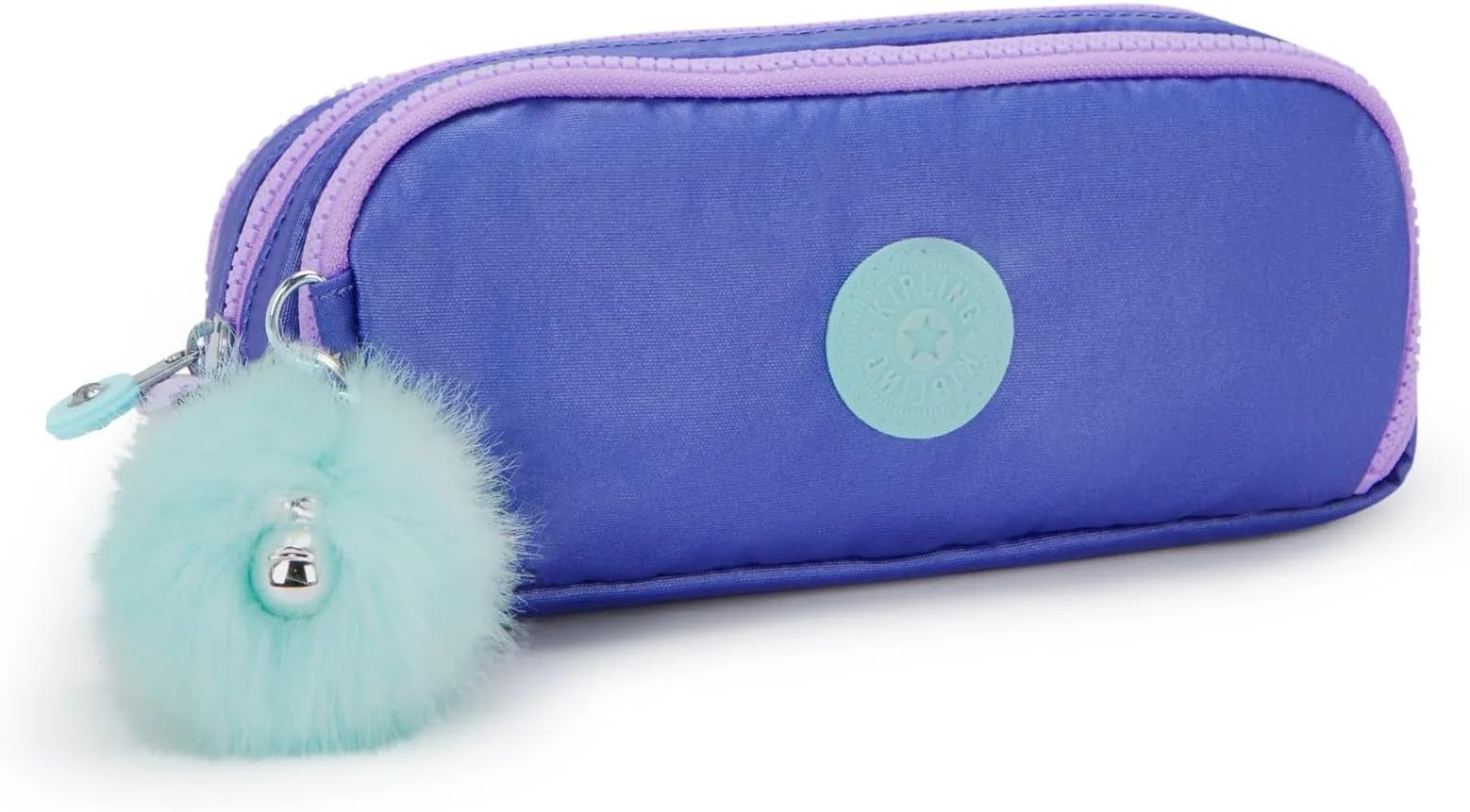 Kipling Gitroy Metallic Pencil Case Cosmic Metallic