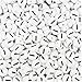 BEADTIN Letter "I" White 7mm Disc Coin Alphabet Beads (100pc)