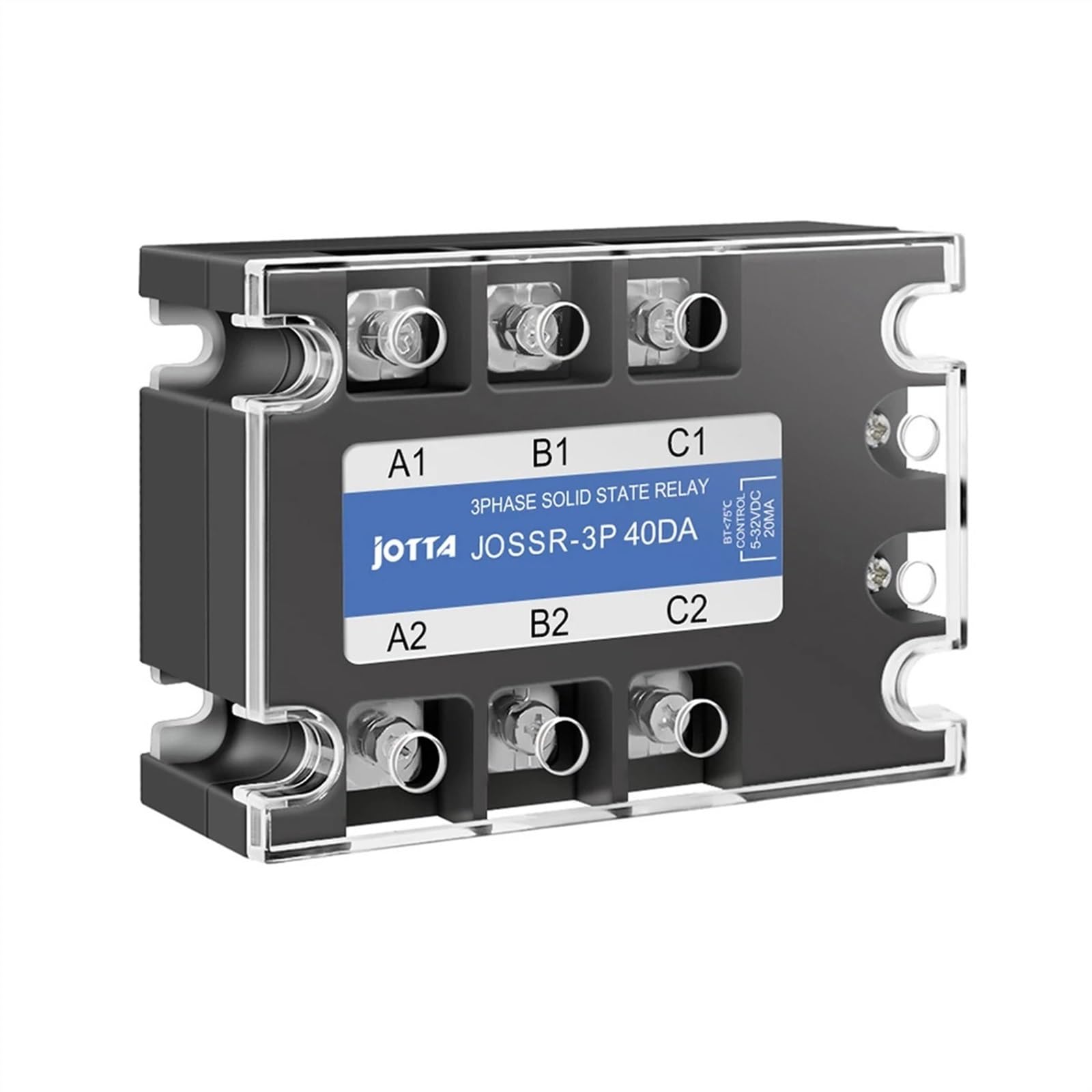 SSR-40DA DC Control AC 40A Relé de estado sólido trifásico