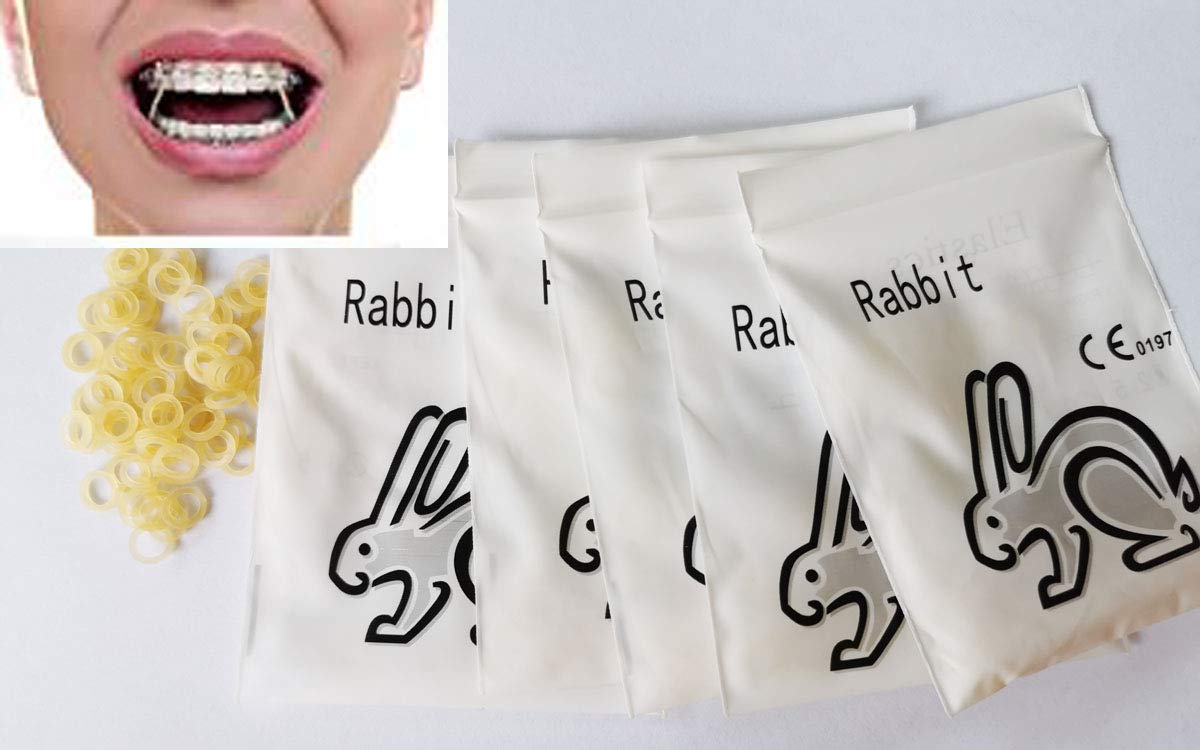 Multi Colore Elastici Ortodontici Da 1/4 Di Pollice 4.5 Oz Neon Heavy - Foto 10