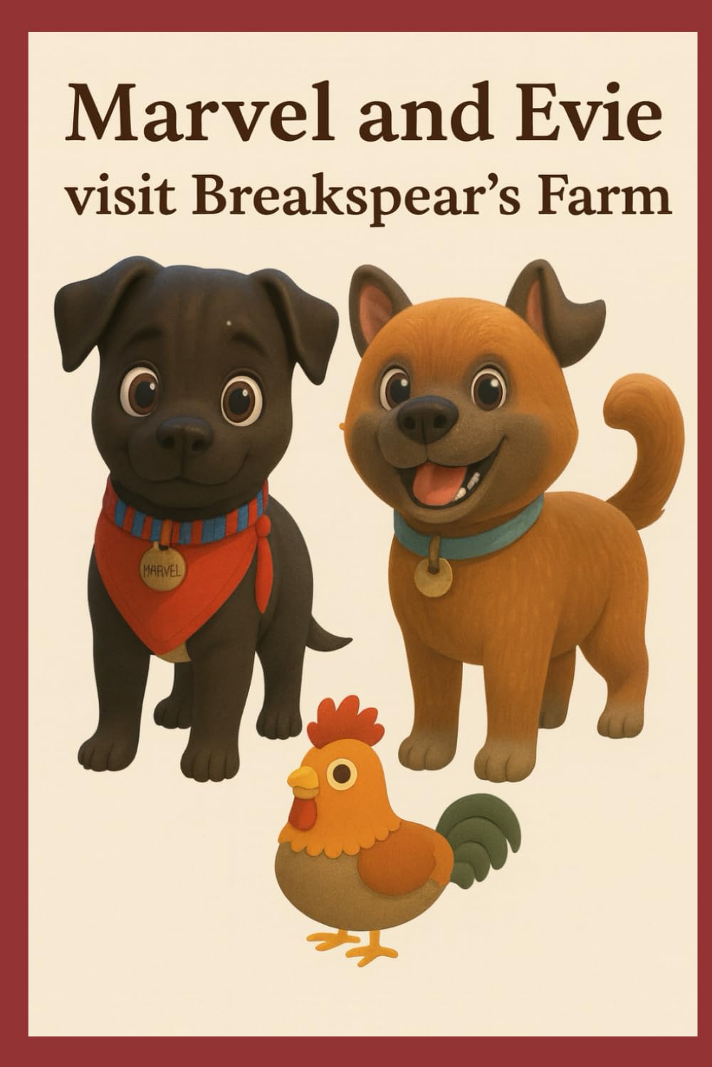 Marvel and Evie visit Breakspear’s Farm (It's an adventure at Breakspear's Farm)