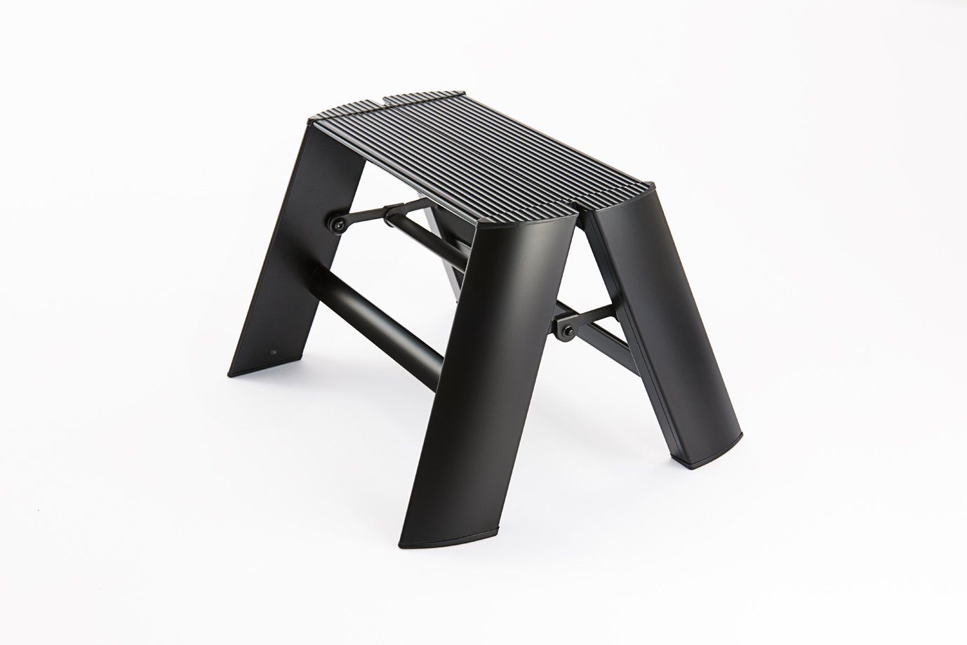 HasegawaLadders Lucano Step Ladder, 1-Step Black