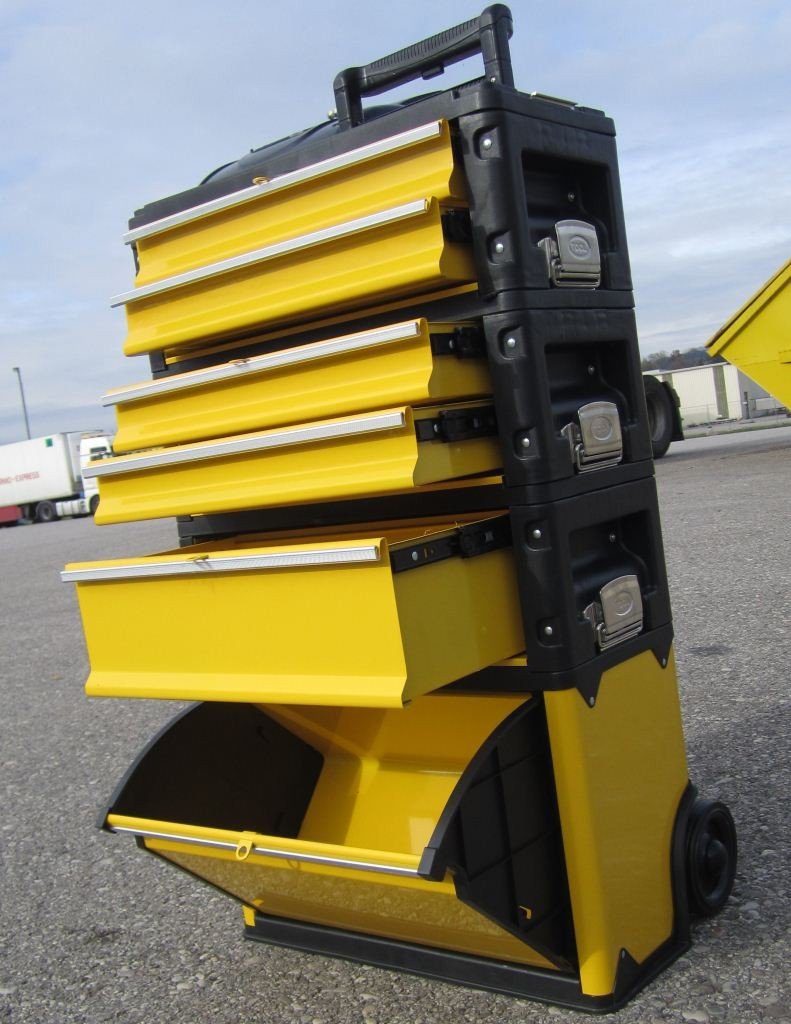 AS-S Outil en métal Trolley XXL type 305BBCD -> maintenant avec verrouillage du tiroir et serrure