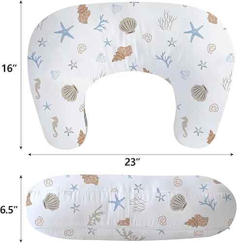 Miniatura 5 de Little Grape Land Almohada de lactancia para bebés, almohadas de lactancia, almohada de apoyo para bebés para lactancia, alimentación con biberón,