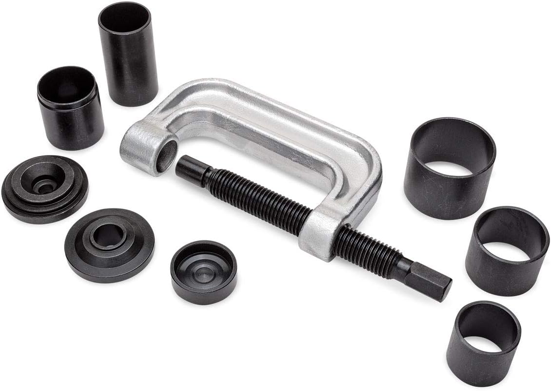 Eastwood 4 in 1 Ball Joint Service Kit - 4 in. One Ball Joint Service Tool Kit 2Wd & 4Wd Remover Installer W/4-Wheel Drive Adapters