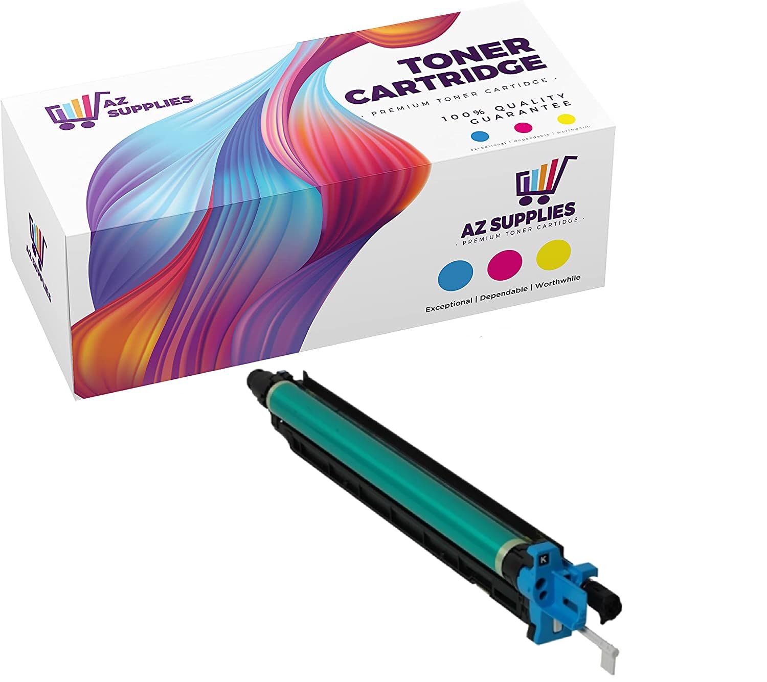 AZ SUPPLIES Compatible Toner Cartridge Replacement for KONICA MINOLTA DR-512K with Bizhub 224e,284e,364e,454e,554e - Black Drum Unit