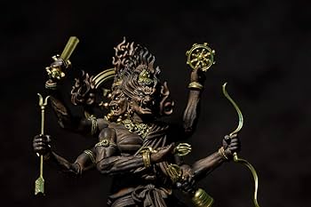 Amazon.co.jp: タケヤ式自在置物 金剛夜叉明王 木調 全高約145mm