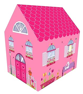 Qozby Hut Type Kids Toys Jumbo Size Play Tent House for Boys and Girls ( Multi Color ) (Dollhouse)