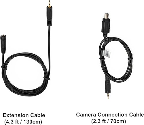 Miniatura 3 de Kiwifotos MC-DC2 - Cable de liberación de interruptor remoto para Nikon Z7 Z7II Z6 Z6II Z5 D750 D780 P1000 D7500 D7200 D5600 D5500 D5300 D5200 D5100