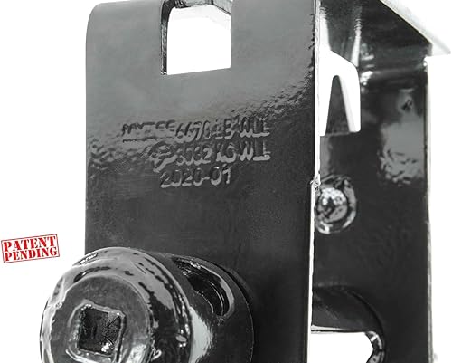 Miniatura 7 de Mytee Products Cabrestante de remolque - Estilo doble L - Torque Drive (se adapta a pistas LL estándar), 6670 libras WLL (paquete de 4)