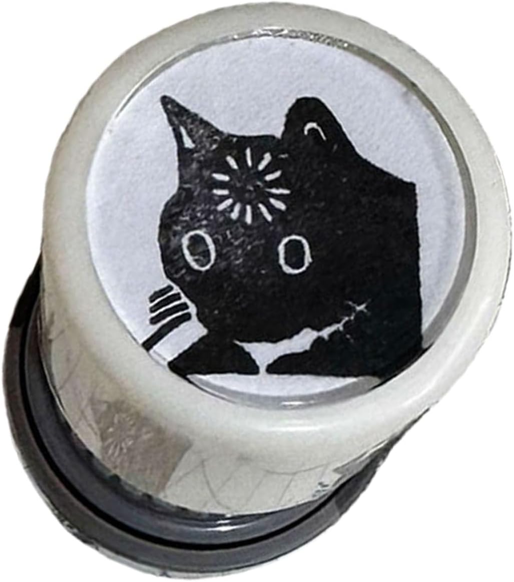 Ergonomic Cats Stamping Device Shatterproof Texture for Paperswork Decorating Classroom Daily Use Cats Stamp image 5