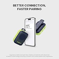 Vista 8 de INSMY Altavoces Bluetooth portátiles, impermeabilidad IP67, altavoz personal pequeño portátil con clip, sonido limpio, par estéreo, inalámbrico