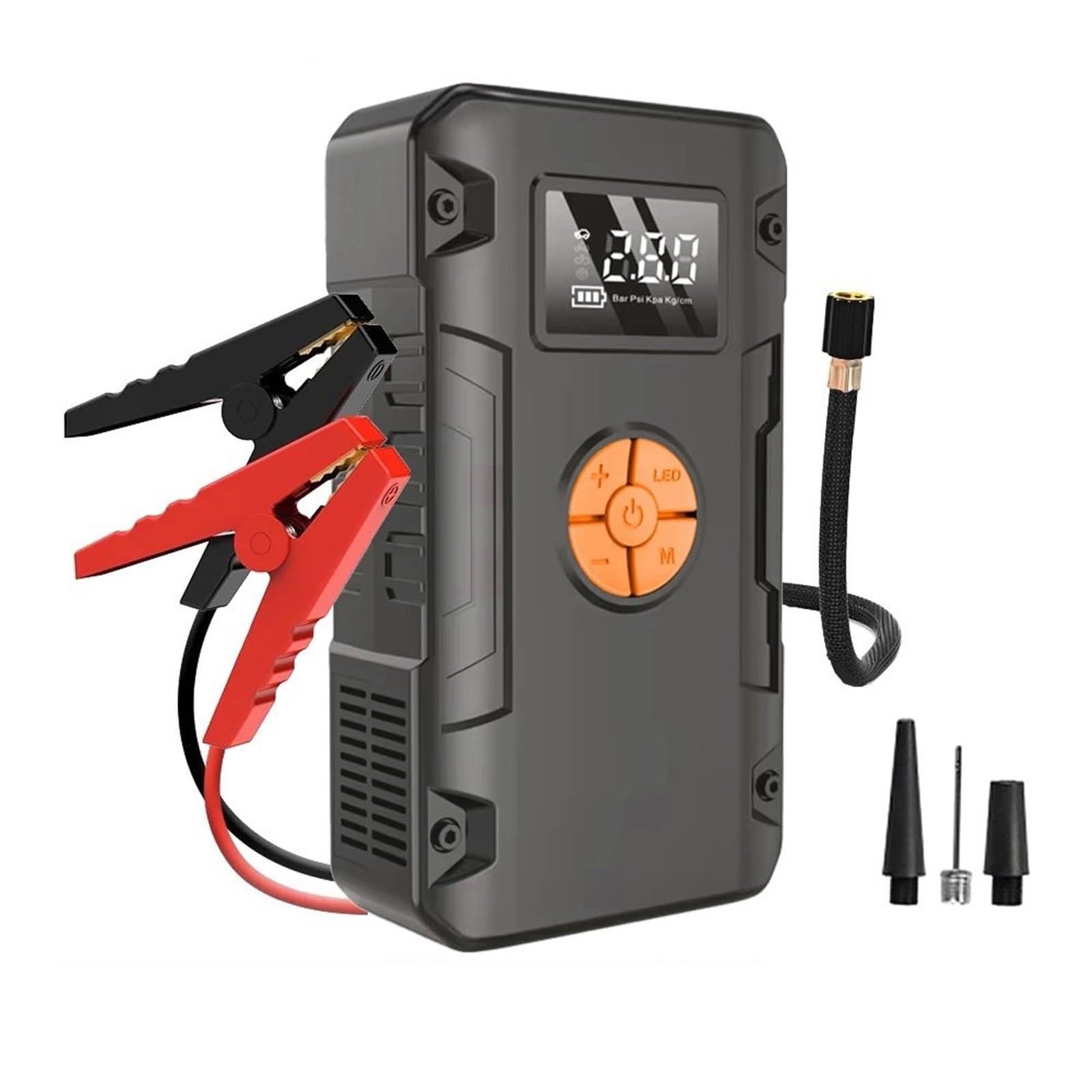 Inflador Ruedas Coche Bomba de neumáticos con compresor Portable Electric Air Compressor