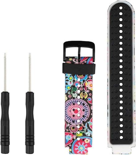 Miniatura 11 de For Garmin Forerunner 735XT/220/230/235/235 Lite/620/630 Silicone Replacement Wrist Watch Accessory Band Strap for Garmin Forerunner 235 Smartwatch